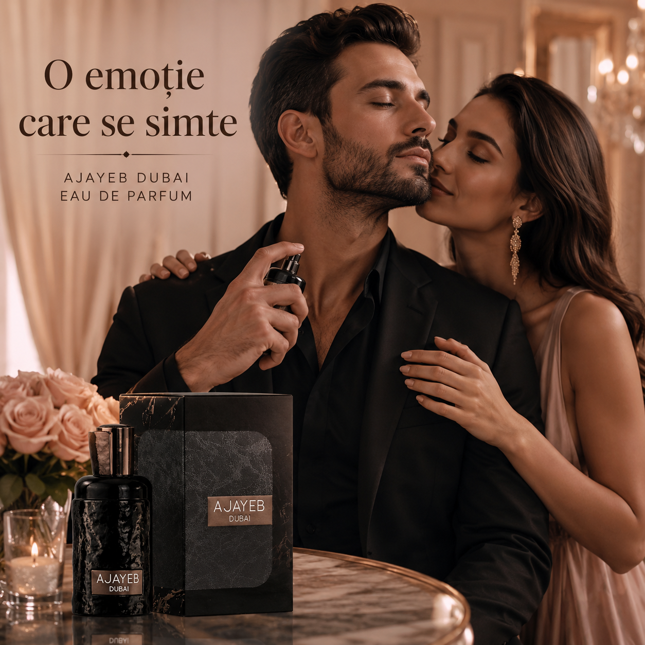 Lattafa Ajayeb Dubai parfum dulce condimentat cu vanilie, cafea, caramel, ananas, șofran și lemn de santal